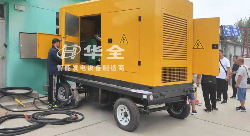 400千瓦靜音移動（dòng）發電機組